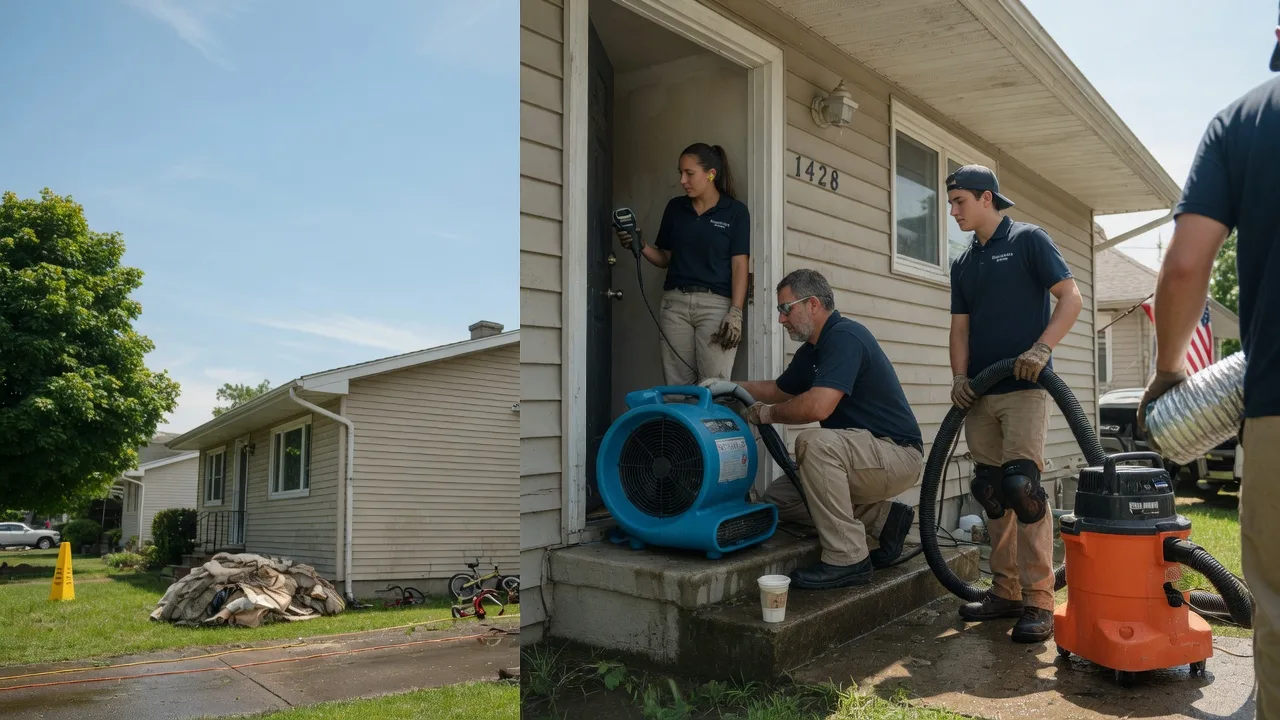 Water Damage Restoration in Burnham, PA near me